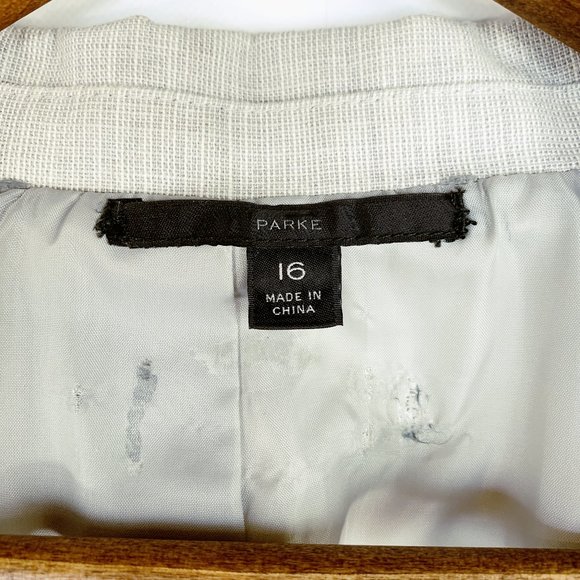 DKNY NWOT Single Button Notch Collar Parke Blazer - Picture 9 of 12